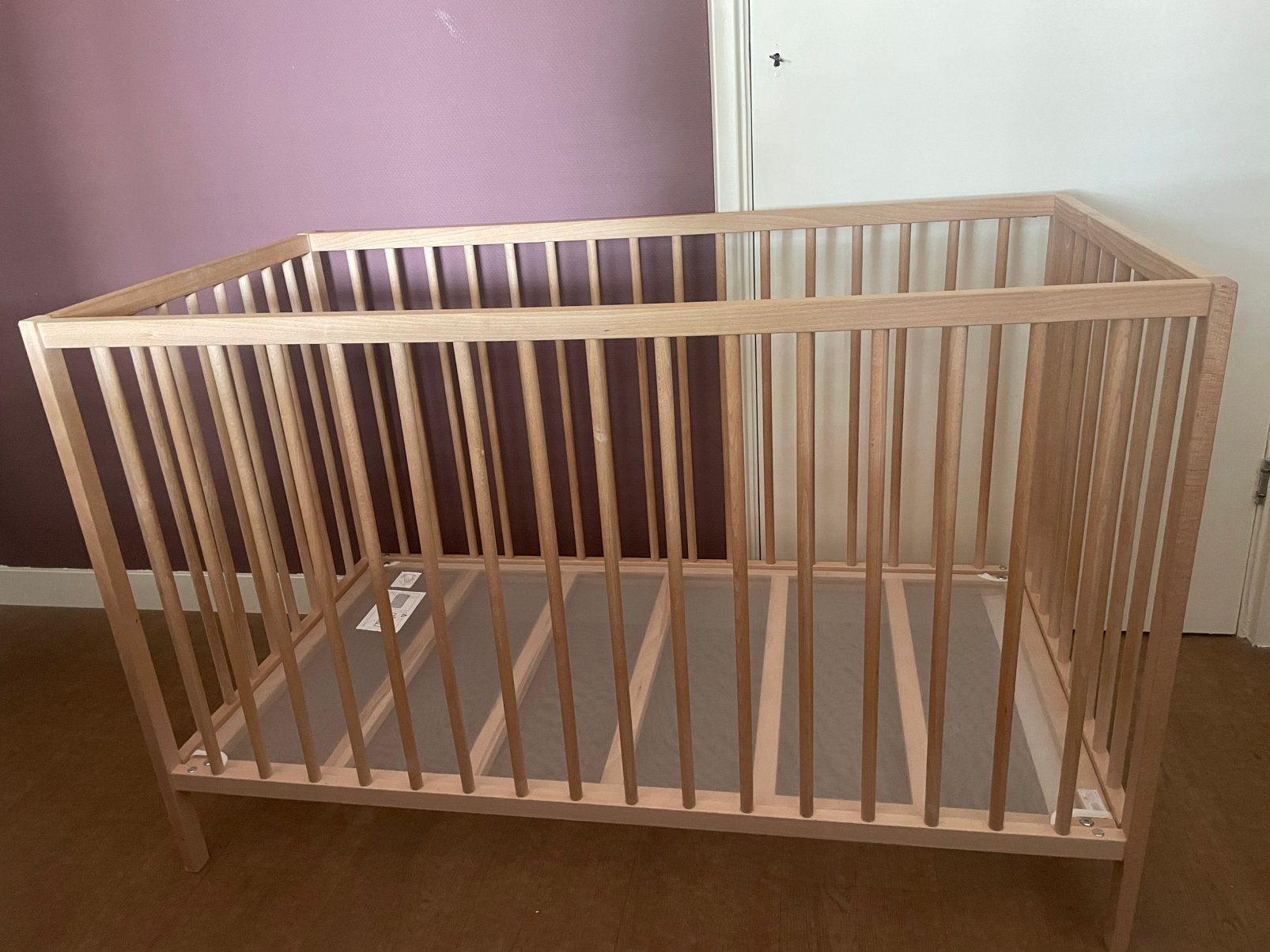 Ikea Sniglar babybedje met matras, Ophalen, Zo goed als nieuw, Ledikant