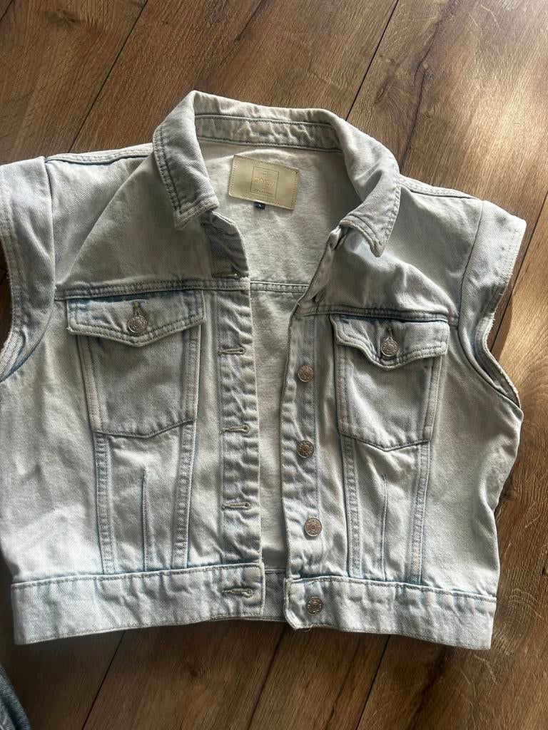 Dames kleding spijker  gillet, Ophalen of Verzenden, Gedragen, Blauw