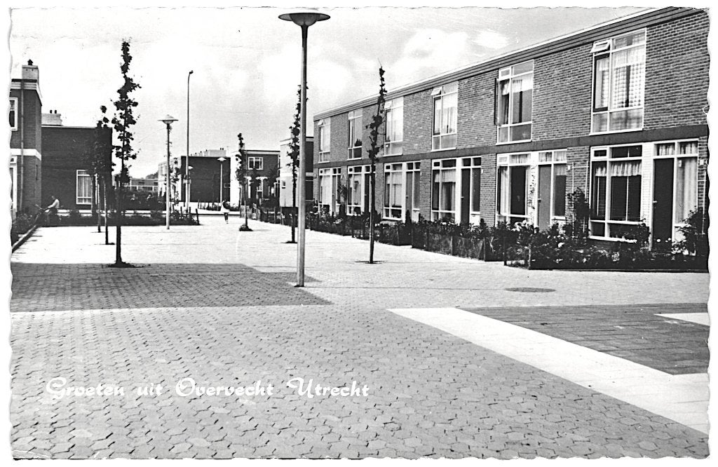 805284	Utrecht	1965 Overvecht Wederopbouw	Gelopen met zegel, Ophalen of Verzenden, 1960 tot 1980, Gelopen, Utrecht