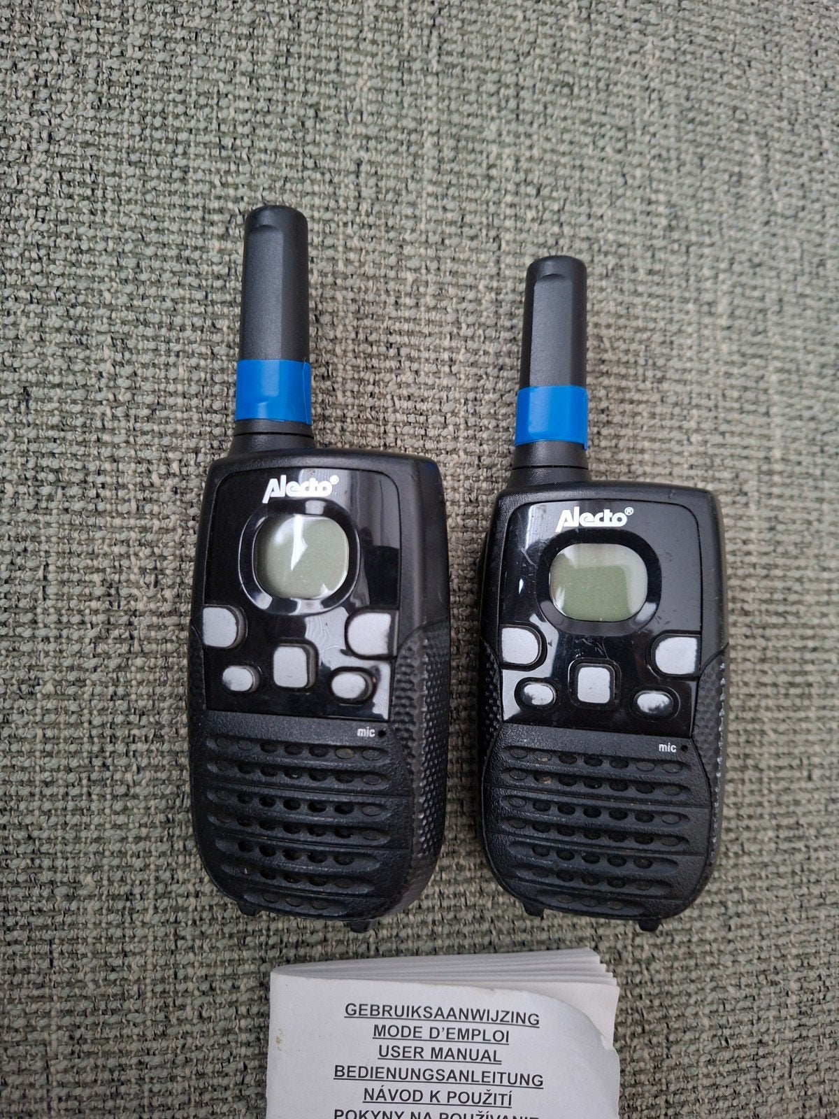 Alecto walkie talkie set FR-14, Ophalen of Verzenden, Gebruikt, Portofoon of Walkie-talkie