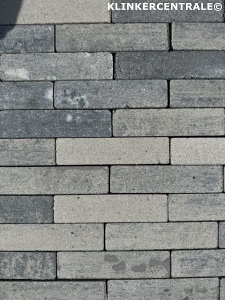 60m2 grijs betonklinkers B-KEUS 20x5x7cm waalformaat straats, Tuin en Terras, Tegels en Klinkers, Klinkers, Nieuw, Ophalen of Verzenden