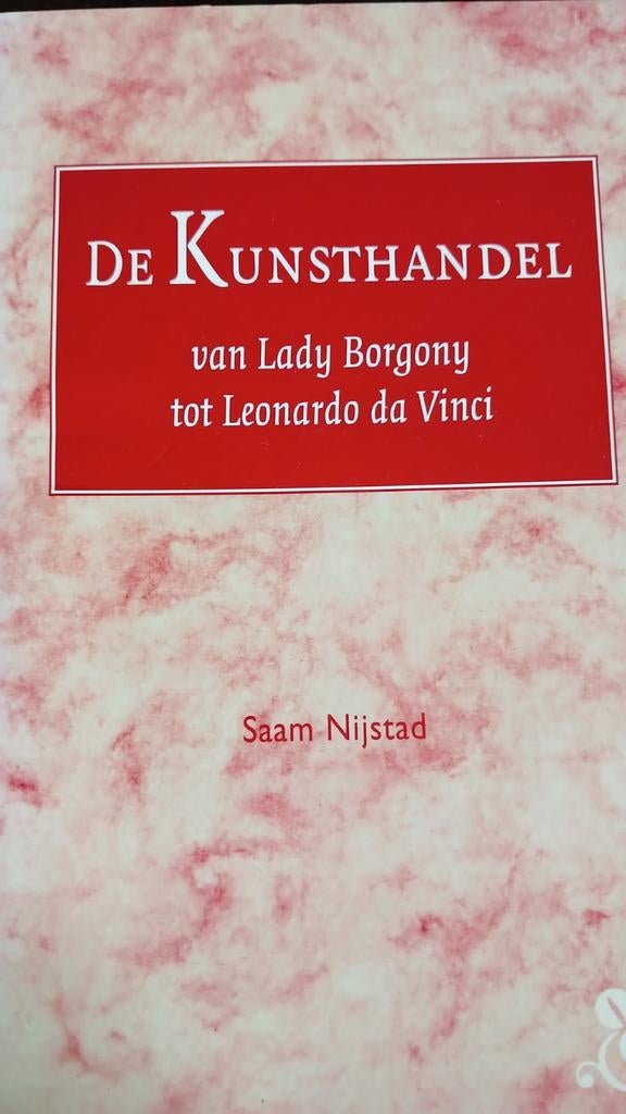 De kunsthandel van Lady Borgony to Leonardo da Vinci Saam, Ophalen of Verzenden