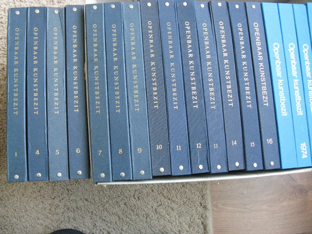 Openbaar Kunstbezit nummer 1. en 4 tot nummer 16, Boeken, Ophalen of Verzenden, Zo goed als nieuw