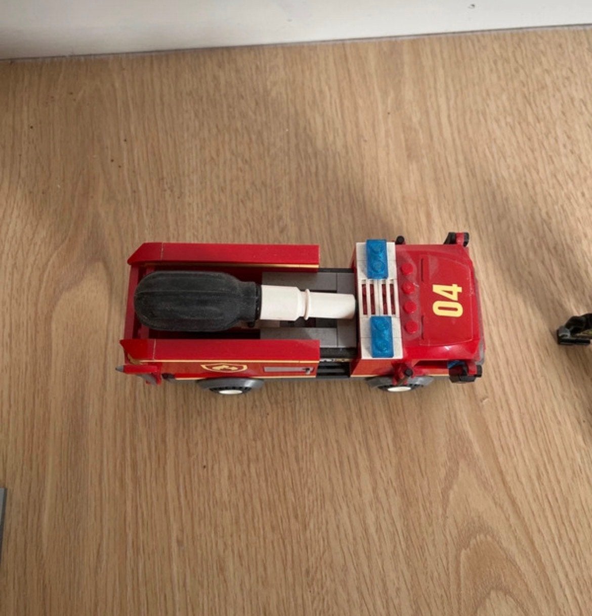 LEGO City Brandweerwagen met Burgerbar 60214, Verzenden, Zo goed als nieuw, Overige merken