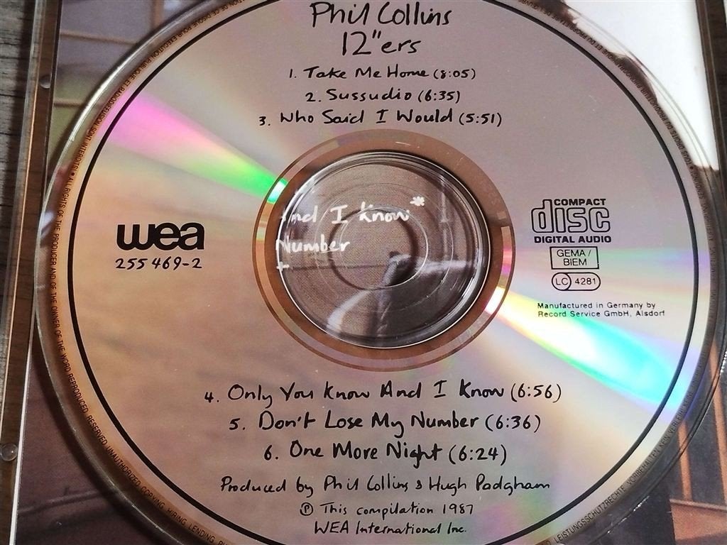 Phil Collins – 12\"ers, Cd's en Dvd's, Ophalen of Verzenden, Gebruikt
