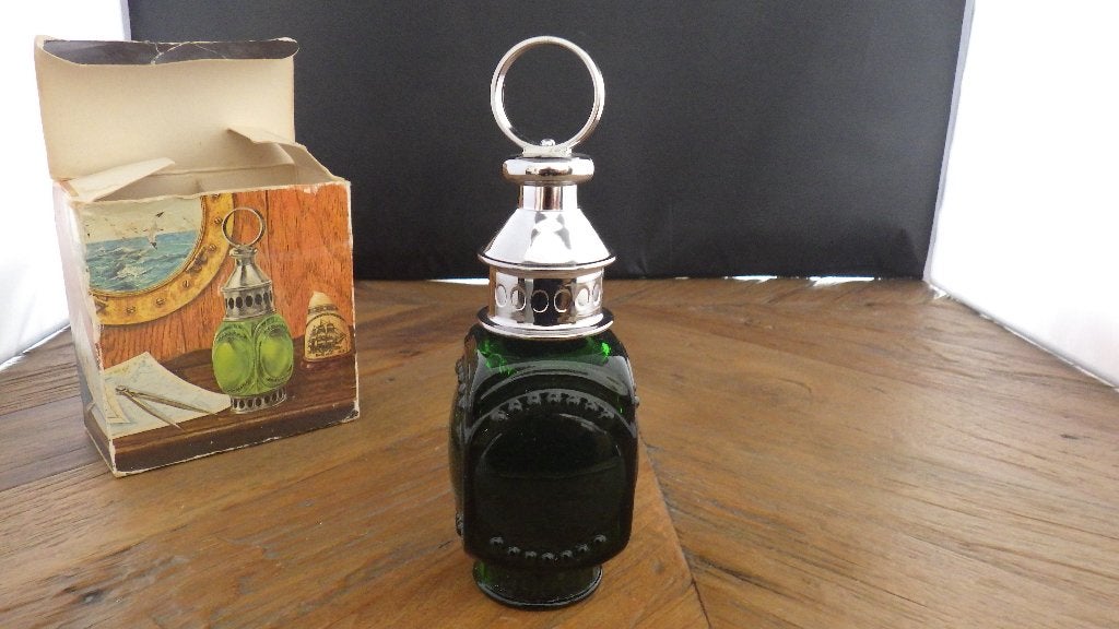 vintage Avon lantaarnfles (jaren '70), Ophalen of Verzenden, Gebruikt, Miniatuur, Gevuld