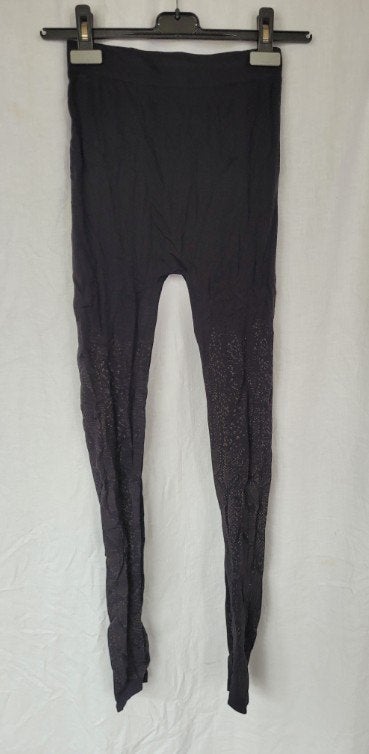 Zwarte legging met gouden slangenprint mt S, Kleding | Dames, Legging, Maat 36/38 (S), ., Zwart