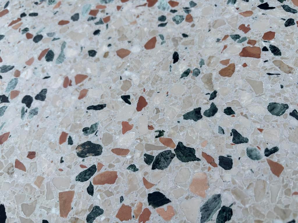 11 Terrazzo tegels 40 x 40 - Nieuw, Doe-het-zelf en Verbouw, Tegels, Ophalen, Nieuw, Minder dan 5 m², Vloertegels
