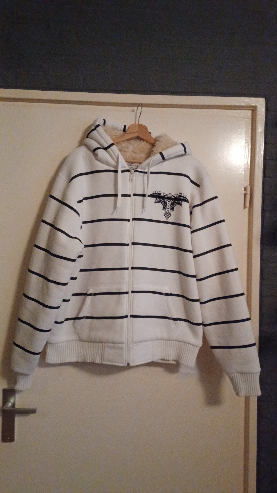 gevoerde winter vest/jas maat:XXL, Ophalen of Verzenden, Gedragen, Overige maten, Wit