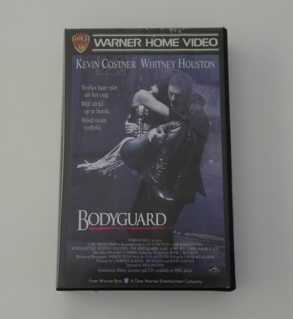 Bodyguard - Film op VHS uit 1992, Alle leeftijden, Ophalen, Zo goed als nieuw