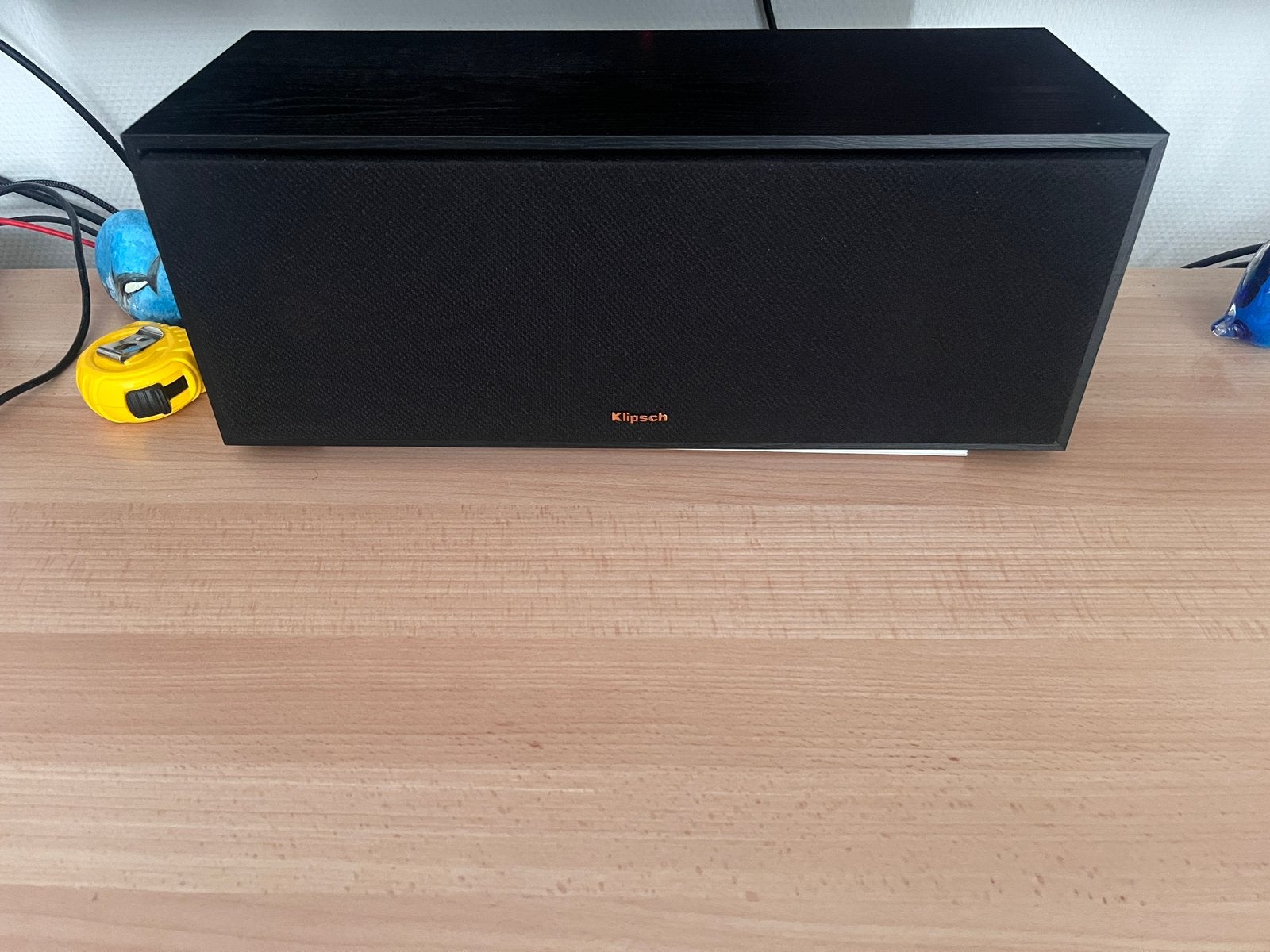 Klipsch R-50C Kleur: Zwart, Zo goed als nieuw, 60 tot 120 watt, Geschikt voor surround/home cinema, Center speaker