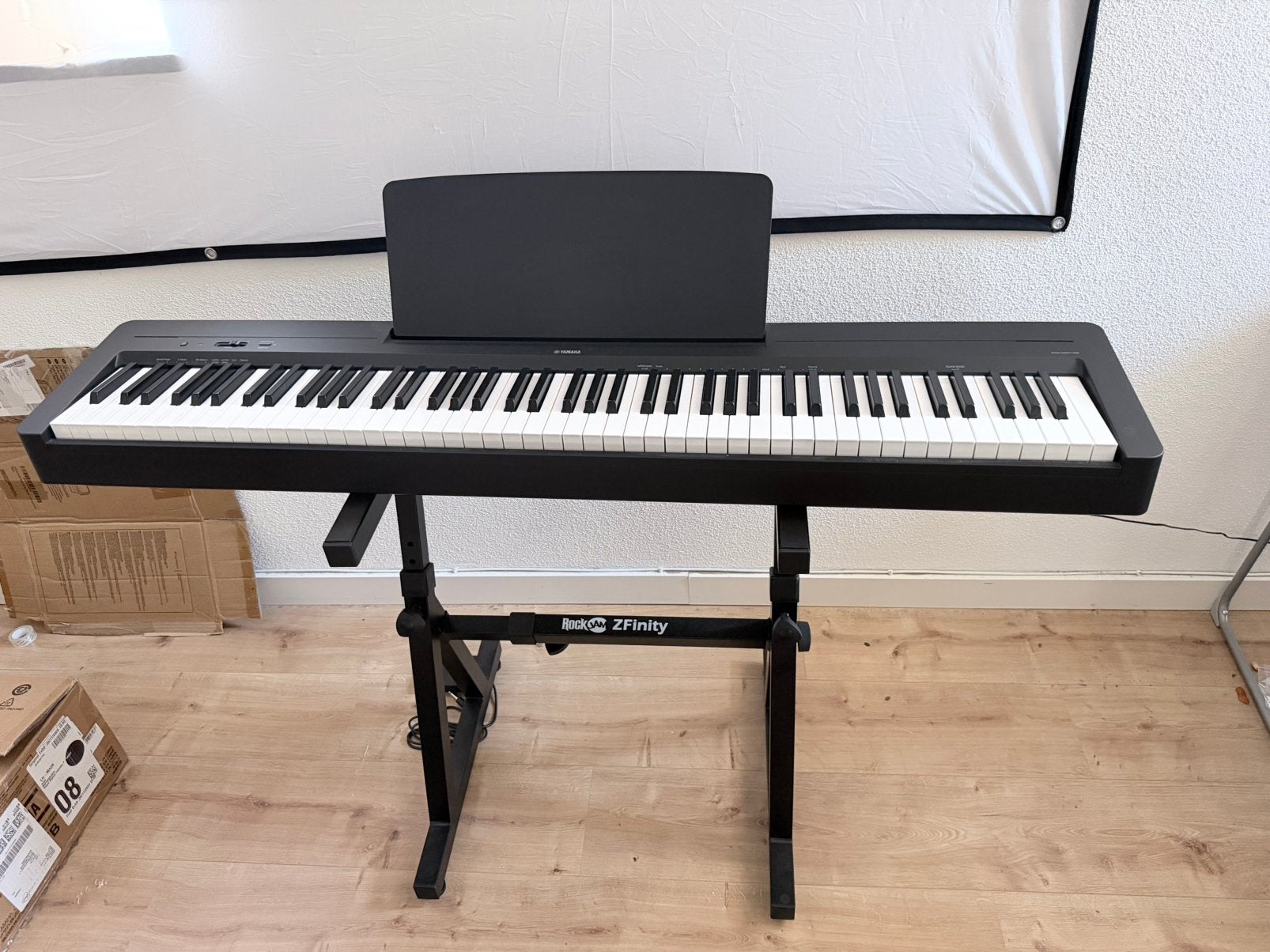 Yamaha P-145 Digital Piano Bundle – Brand New / Unused, Muziek en Instrumenten, Piano's, Ophalen, Zwart, Digitaal, Zo goed als nieuw