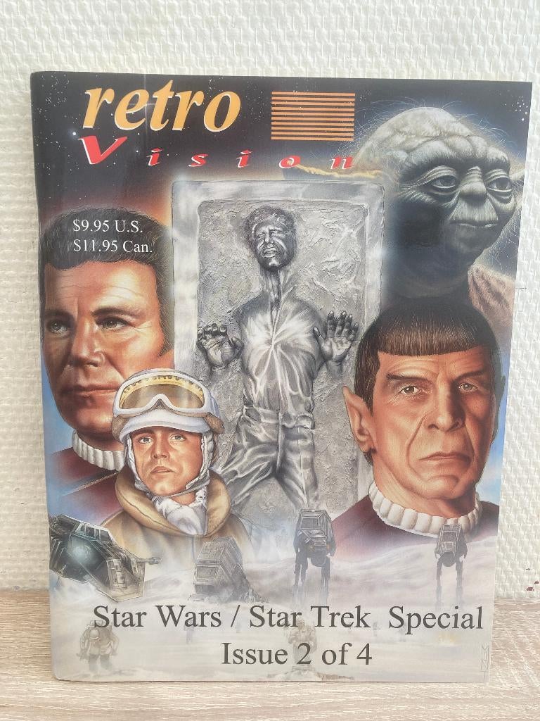 retro vision Star Wars Star Trek special issue 2/4, Ophalen of Verzenden, Zo goed als nieuw, Boek of Poster