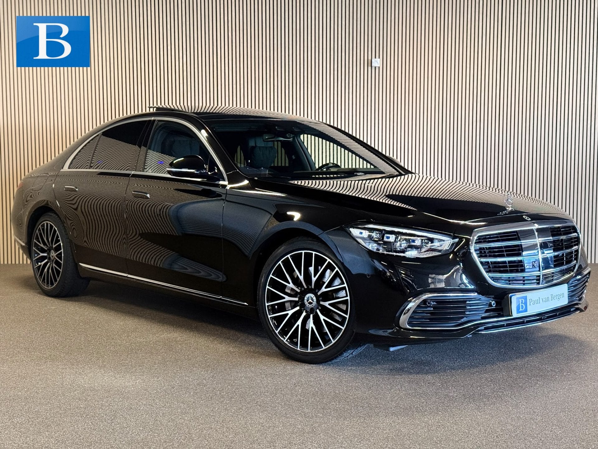 Mercedes-Benz S-Klasse 350d Exclusive-PANORAMA-MEMORY-HEAD U, Auto's, Achterwielaandrijving, Gebruikt, 2925 cc, Zwart