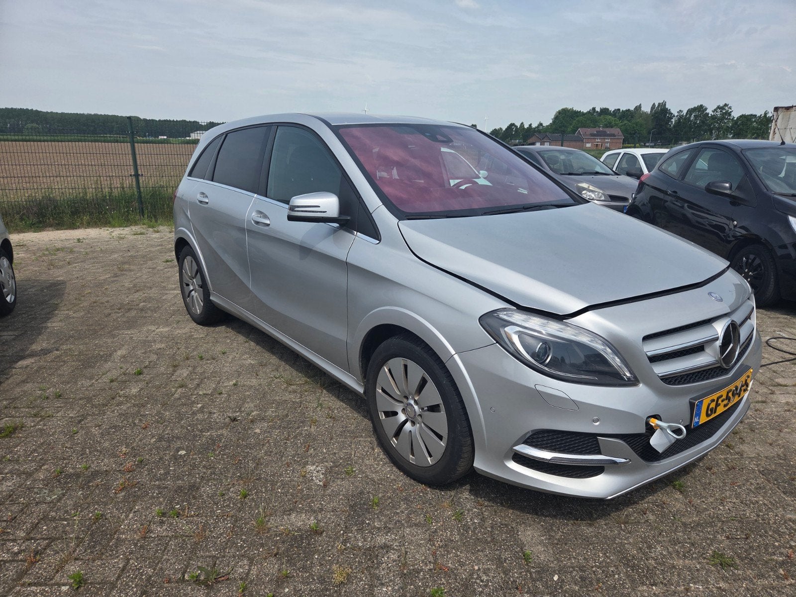 Mercedes B-Klasse Electric Drive 1eig Nap 67xxx, Mercedes-Benz, Elektrisch, Zilver of Grijs, MPV