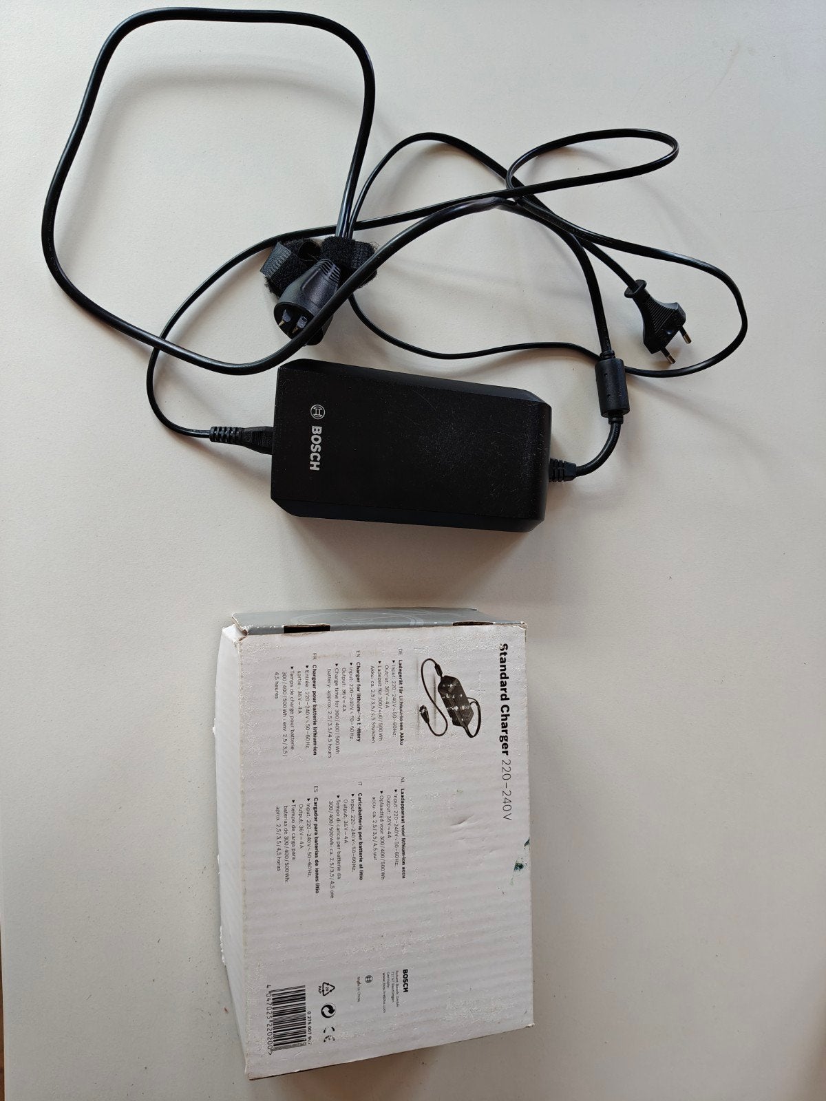Bosch acculader voor elektrische fiets (Standard Charger), Ophalen of Verzenden, Gebruikt