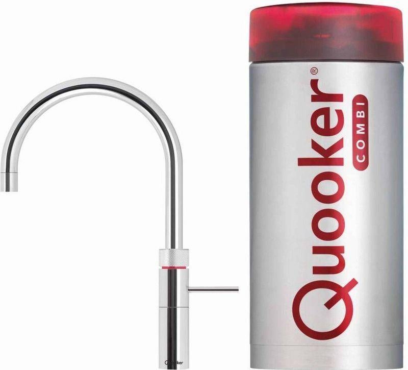 Quooker Combi E met Fusion Round kraan, Ophalen, Gebruikt