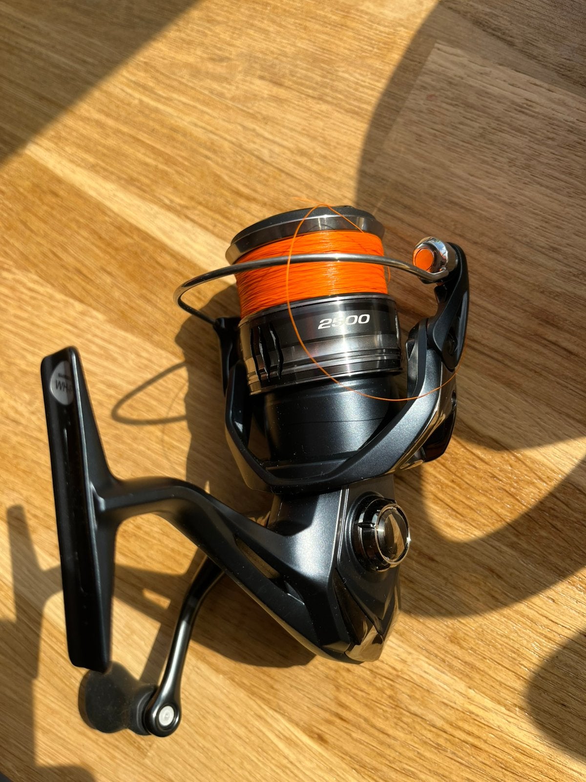 Shimano miravel 2500, Ophalen of Verzenden, Zo goed als nieuw, Molen