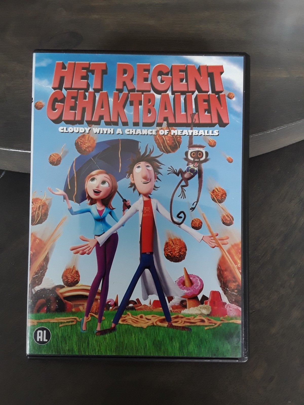 Het Regent Gehaktballen dvd z.g.a.n., Ophalen, Animatie, Nederlands, Inclusief doosje