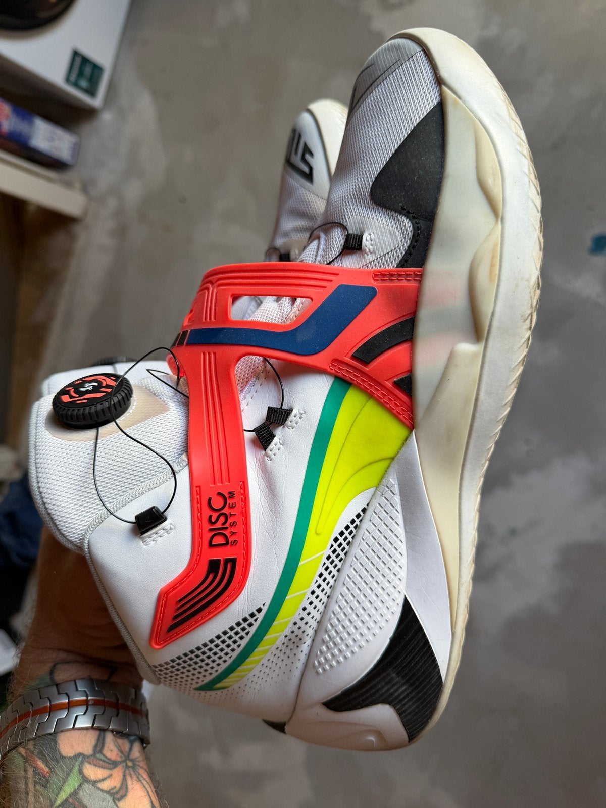 Puma disc, Ophalen, Zo goed als nieuw, Zwart