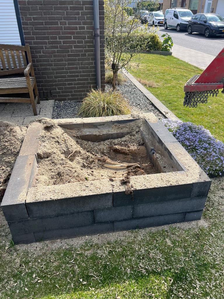 Foto 6 van Boomstronk verwijderen stobbenfrees Limburg