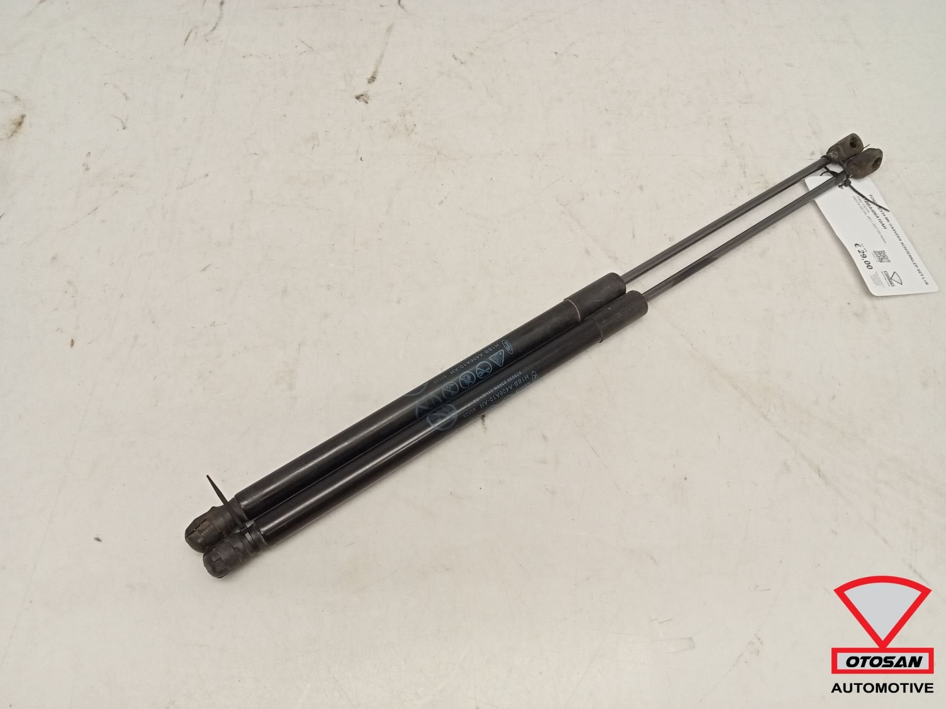 Ford Fiesta MK8 Gasveer Achterklep Set L+R H1BBA406A10AH, Gebruikt, Info@ford.com, Ophalen of Verzenden, Ford
