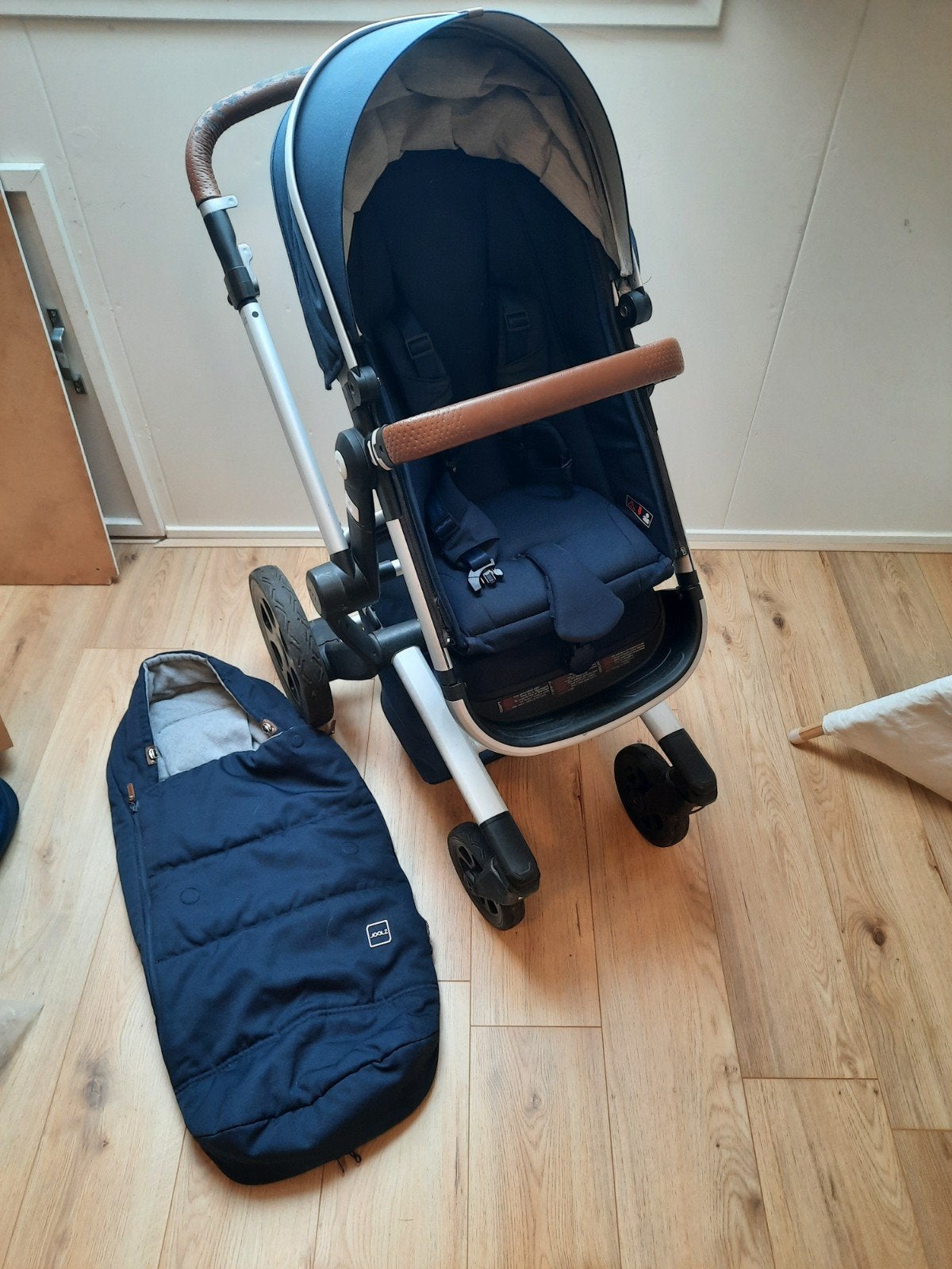 Joolz day 2 kinderwagen. Donker blauw. Complete set., Ophalen, Gebruikt, Overige merken, Met reiswieg