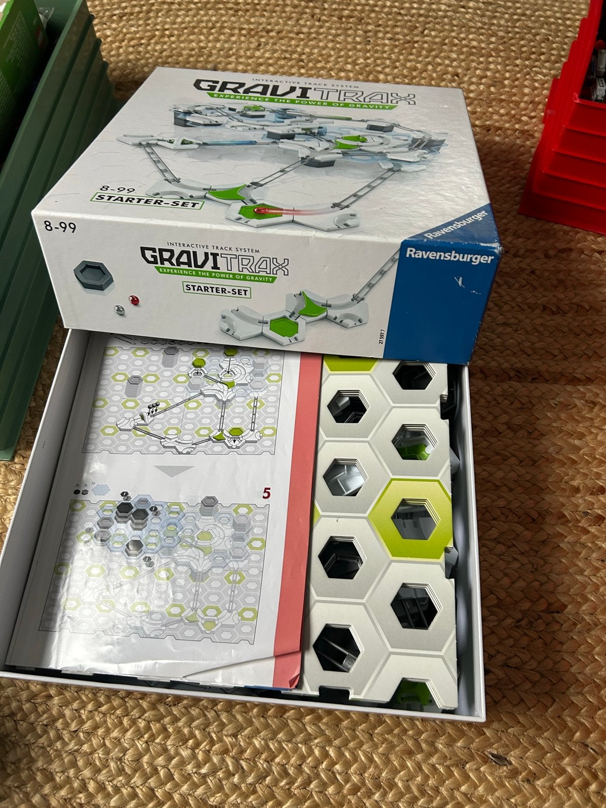 GraviTrax Starter-Set - Interactief knikkerbaansysteem, Ophalen of Verzenden, Zo goed als nieuw, Bouwen