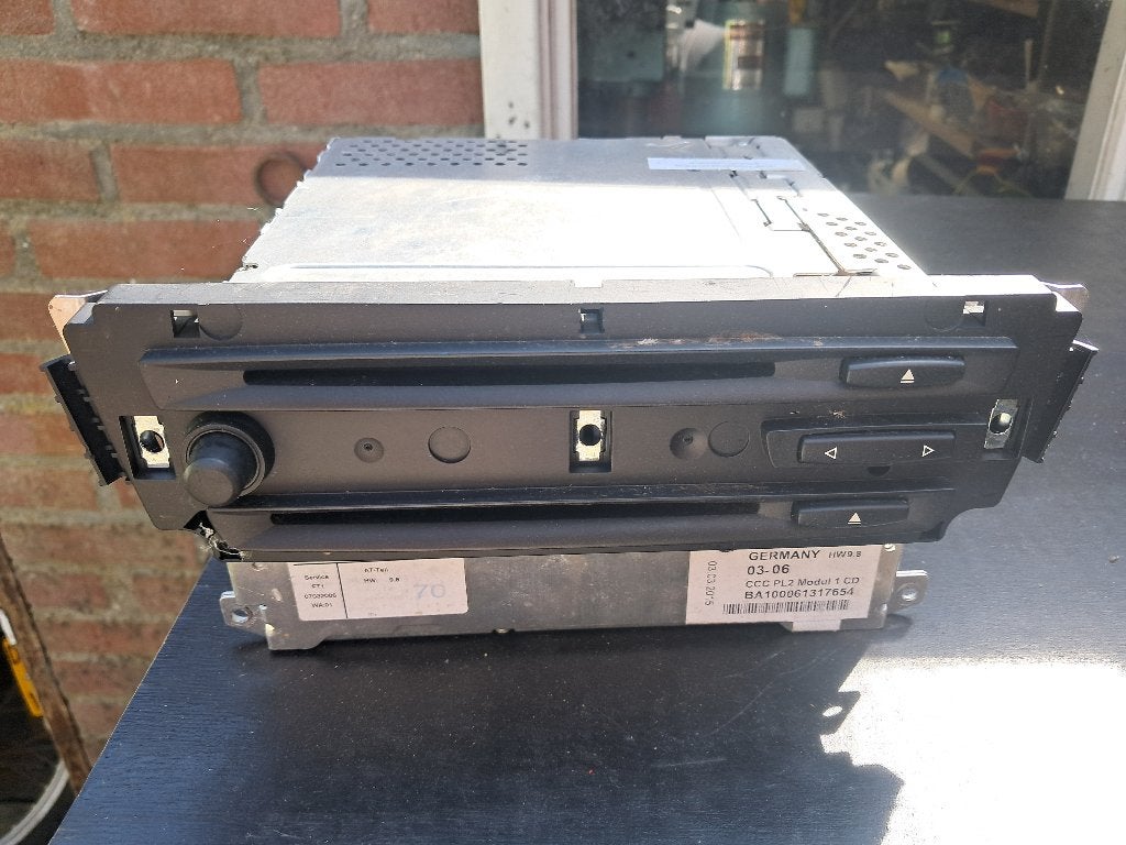 BMW E87 CCC radio navigatie., Auto-onderdelen, Ophalen of Verzenden, Gebruikt, BMW