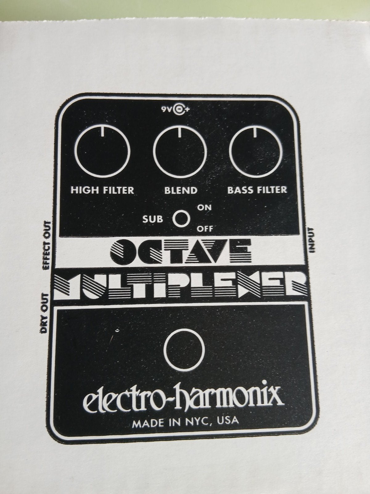 Electro-Harmonix Octave Multiplexer Octaafpedaal, Ophalen of Verzenden, Zo goed als nieuw, Overige typen