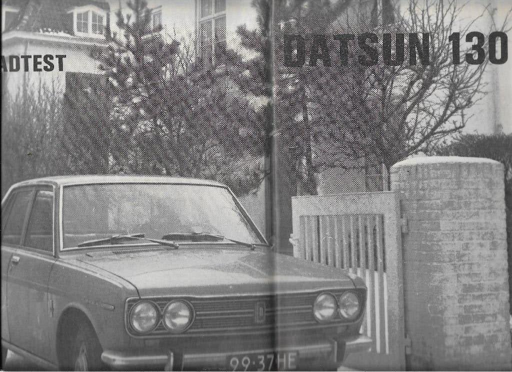 Roadtest DATSUN 1300, Autovisie 1969., Gelezen, Algemeen, Ophalen of Verzenden, Autovisie