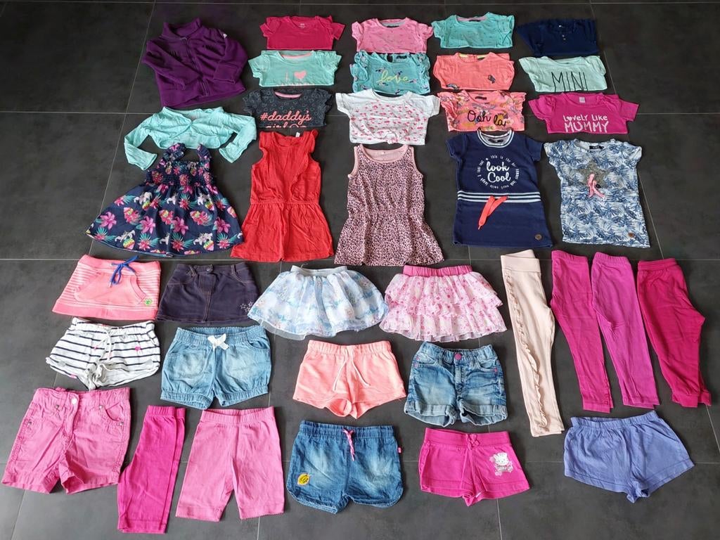 Groot zomer kledingpakket maat 92 meisje, Ophalen of Verzenden, Zo goed als nieuw, Maat 92