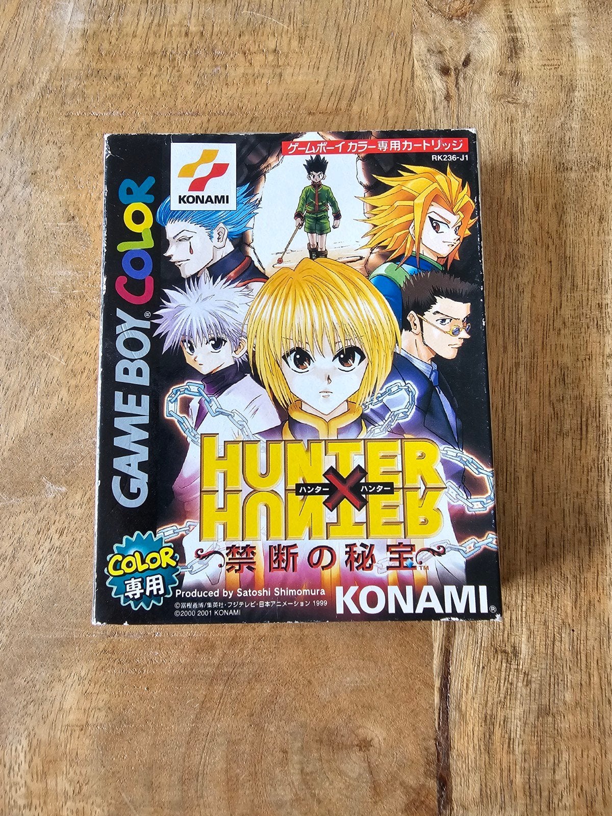 Hunter x Hunter: Kindan no Hihou - Game Boy Color, 1 speler, Ophalen of Verzenden, Zo goed als nieuw, Role Playing Game (Rpg)