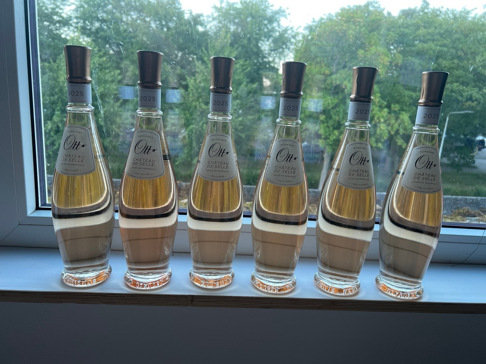 6x Domaine Ott Château de Selle Rosé 2025, Ophalen of Verzenden, Zo goed als nieuw, Frankrijk, Rode wijn