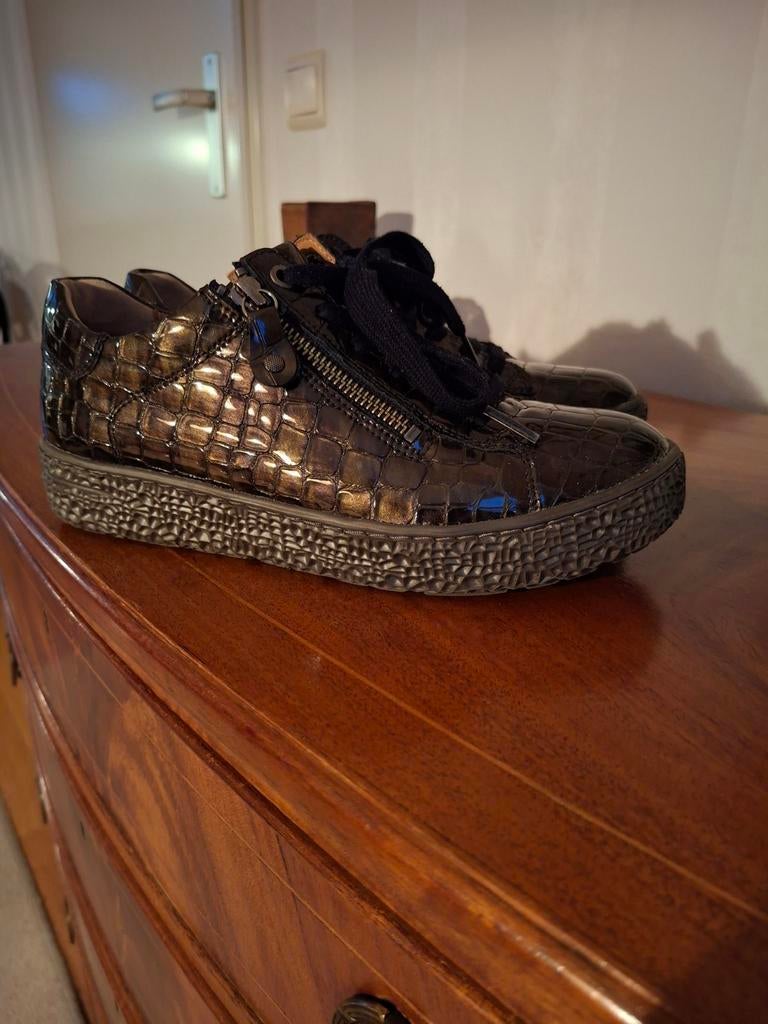 Gereserveerd voor Jaap, Kleding | Dames, Schoenen, Ophalen of Verzenden, Zo goed als nieuw, Bruin, Sneakers of Gympen