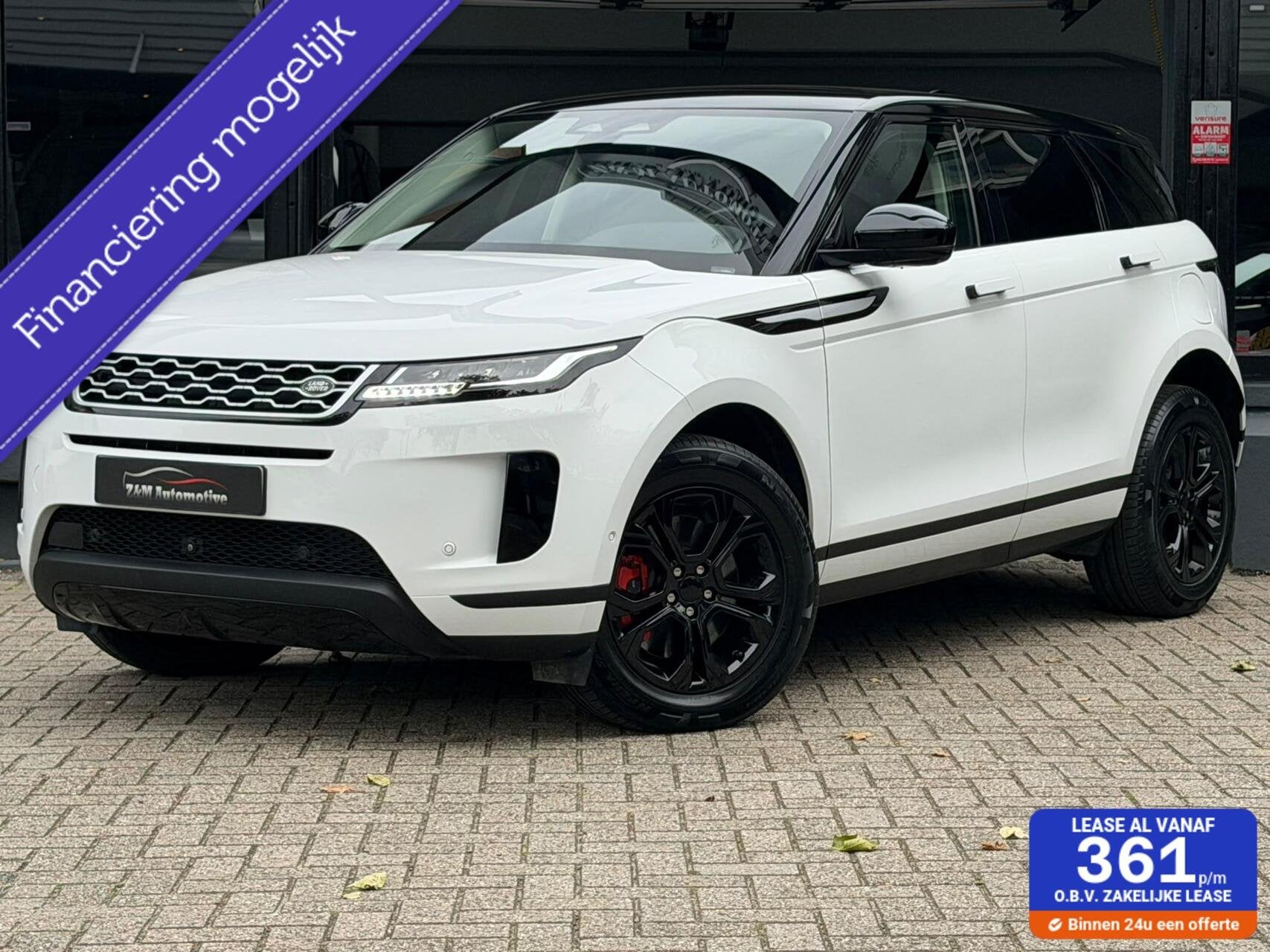 Land Rover Range Rover Evoque 1.5 P300e *Carplay*Led*360c*In, Auto's, Automaat, 309 pk, Stof, Zwart