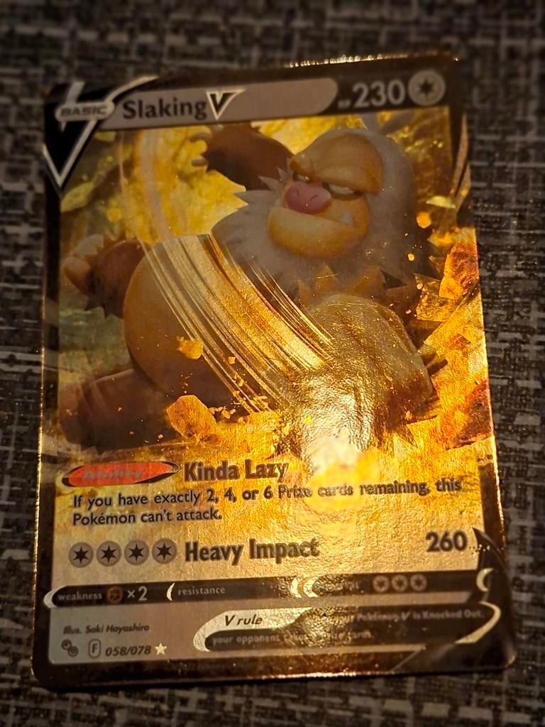 Pokémon Kaarten: Slaking V, Miraidon ex, Koraidon ex (Foil), Ophalen of Verzenden, Zo goed als nieuw, Meerdere kaarten, Foil