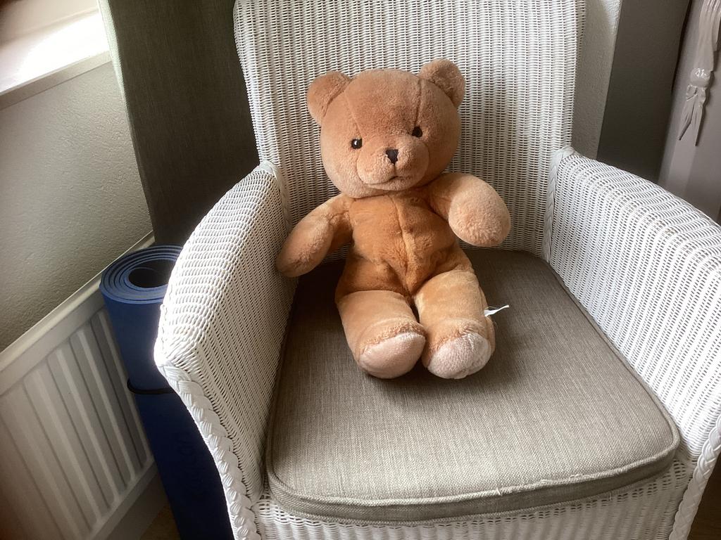 Bob beer of Sabrina van de bijenkorf., Verzamelen, Beren en Cherished Teddies, Ophalen of Verzenden, Zo goed als nieuw, Stoffen beer