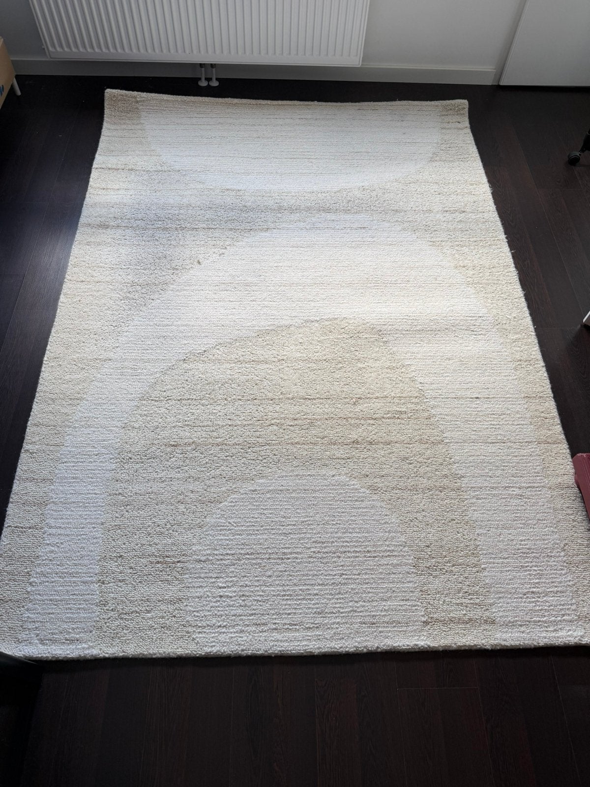 Leen Bakker Vloerkleed Zao - zand - 160x230 cm, Ophalen, Gebruikt, 150 tot 200 cm, 200 cm of meer