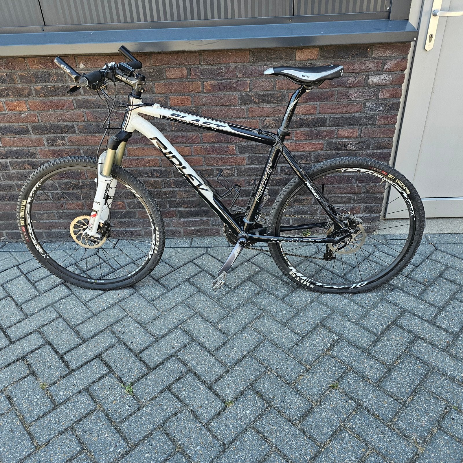 Ridley Blast Mountainbike Zwart/Wit - Hardtail, Gebruikt, Hardtail, Heren, Schijfrem