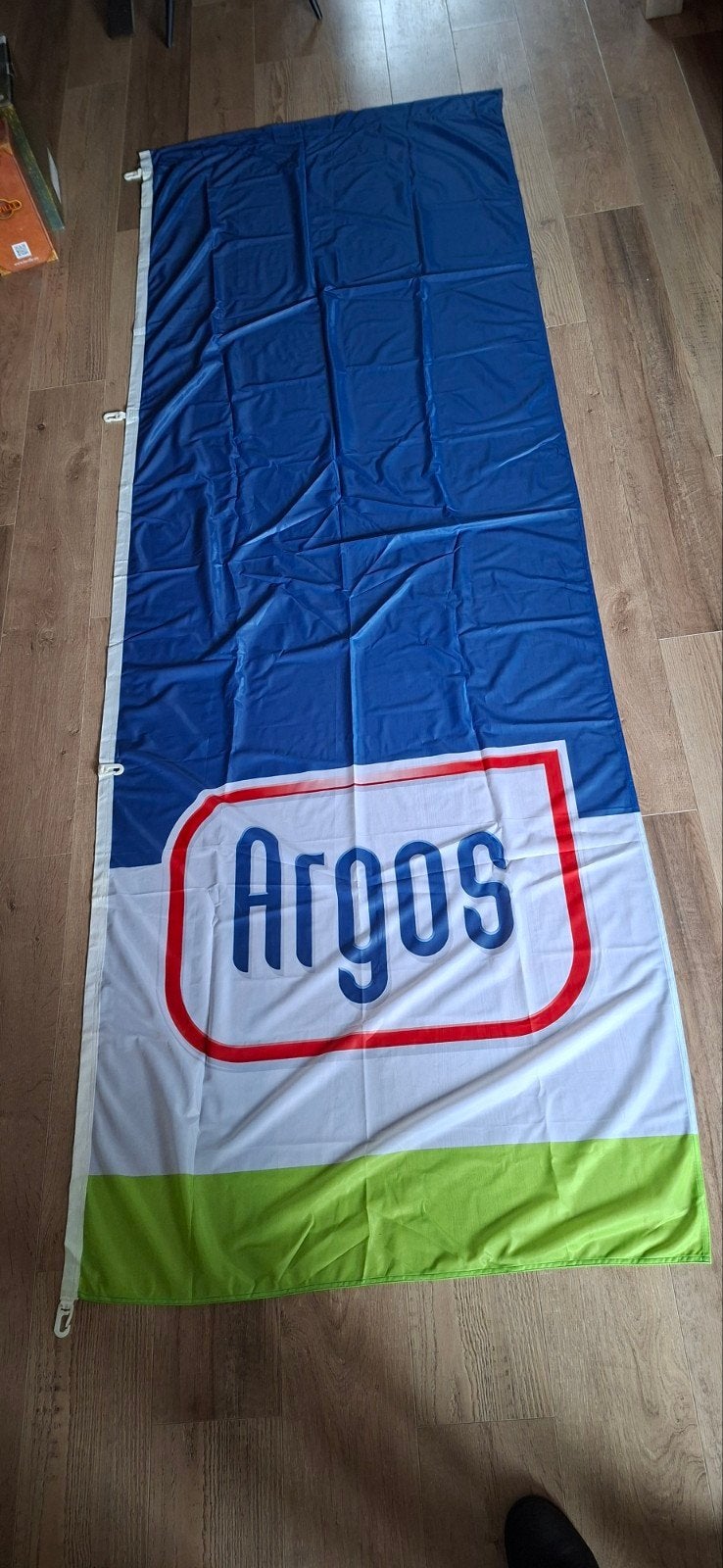 Originele Argos Reclamevlag / Mastvlag (100 x 300 cm), Ophalen of Verzenden, Nieuw