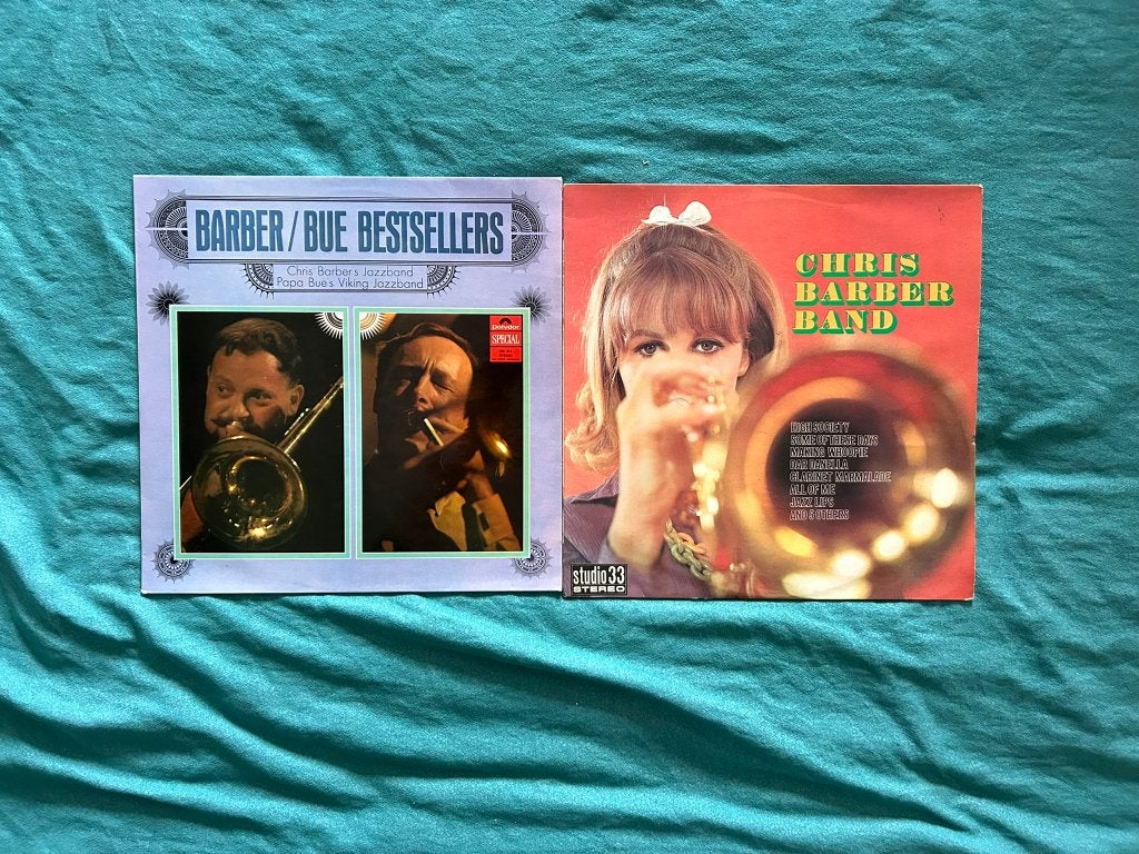 5 LP's Chris Barber Band (ook per stuk te koop), Cd's en Dvd's, LP, Gebruikt, Ophalen of Verzenden, 12 inch