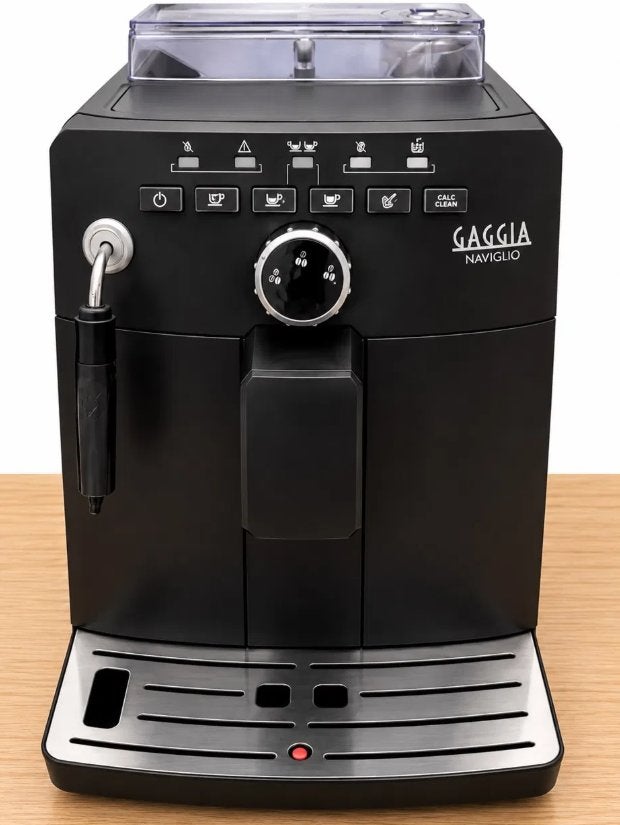Gaggia Naviglio volautomaat, Italiaanse espresso, Gebruikt, Espresso apparaat, Ophalen of Verzenden, Afneembaar waterreservoir