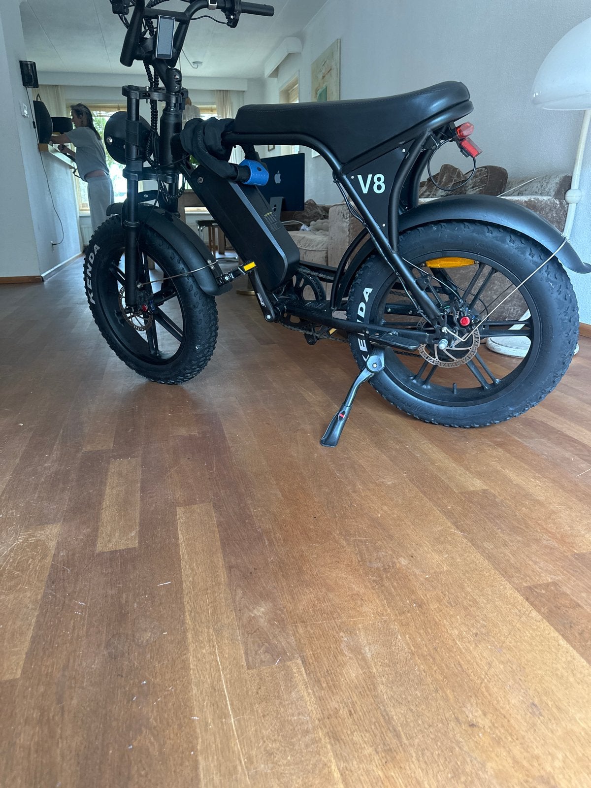 Stoere Fatbike V8 - Zo goed als nieuw, Zo goed als nieuw, Minder dan 47 cm, 50 km per accu of meer, Ophalen