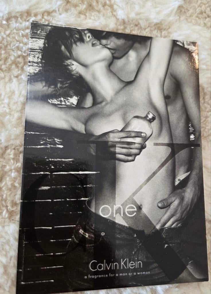 Calvin Klein - One - Reclamekaart, Verzenden, 1980 tot heden, Ongelopen, Overige thema's