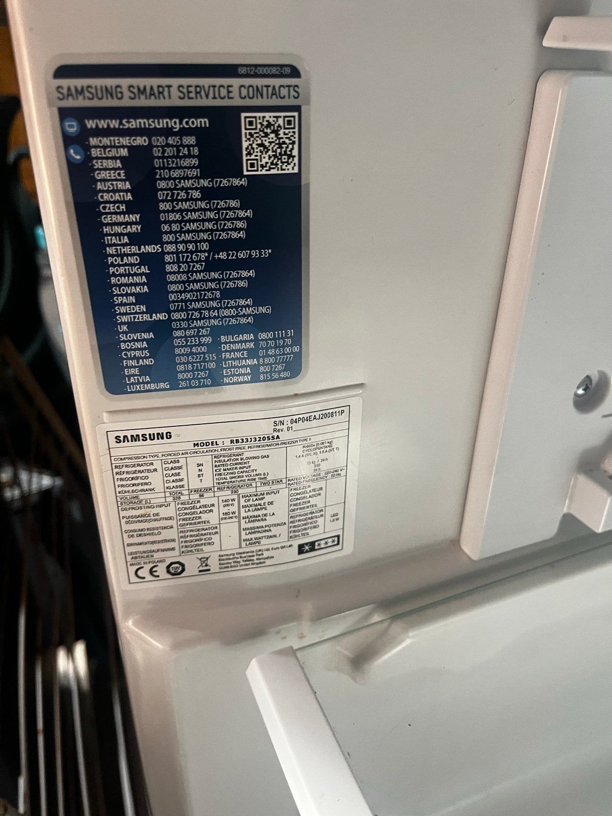 Foto 6 van Samsung Koelkast met Vriezer - RB33J3200SA/EF