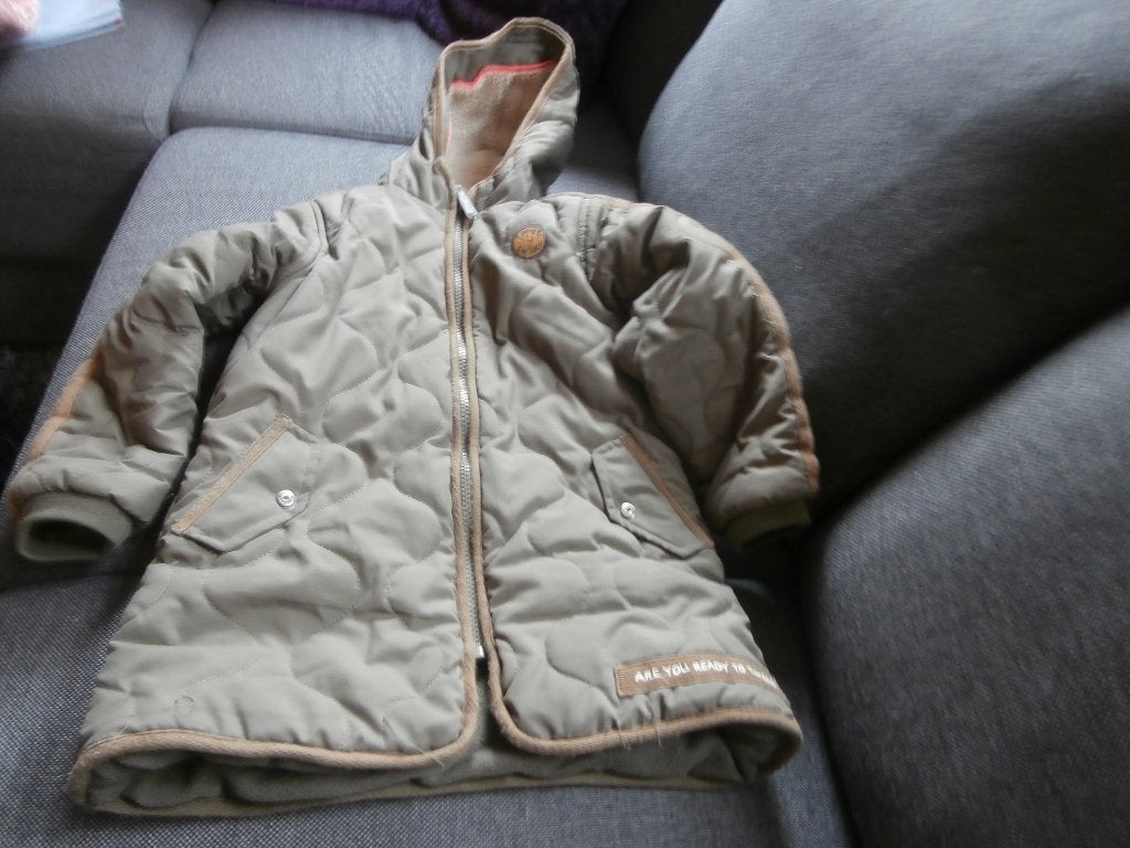 winterjas jas groen Tumble'n Dry maat 104, Tumble 'n Dry, Meisje, Ophalen of Verzenden, Zo goed als nieuw