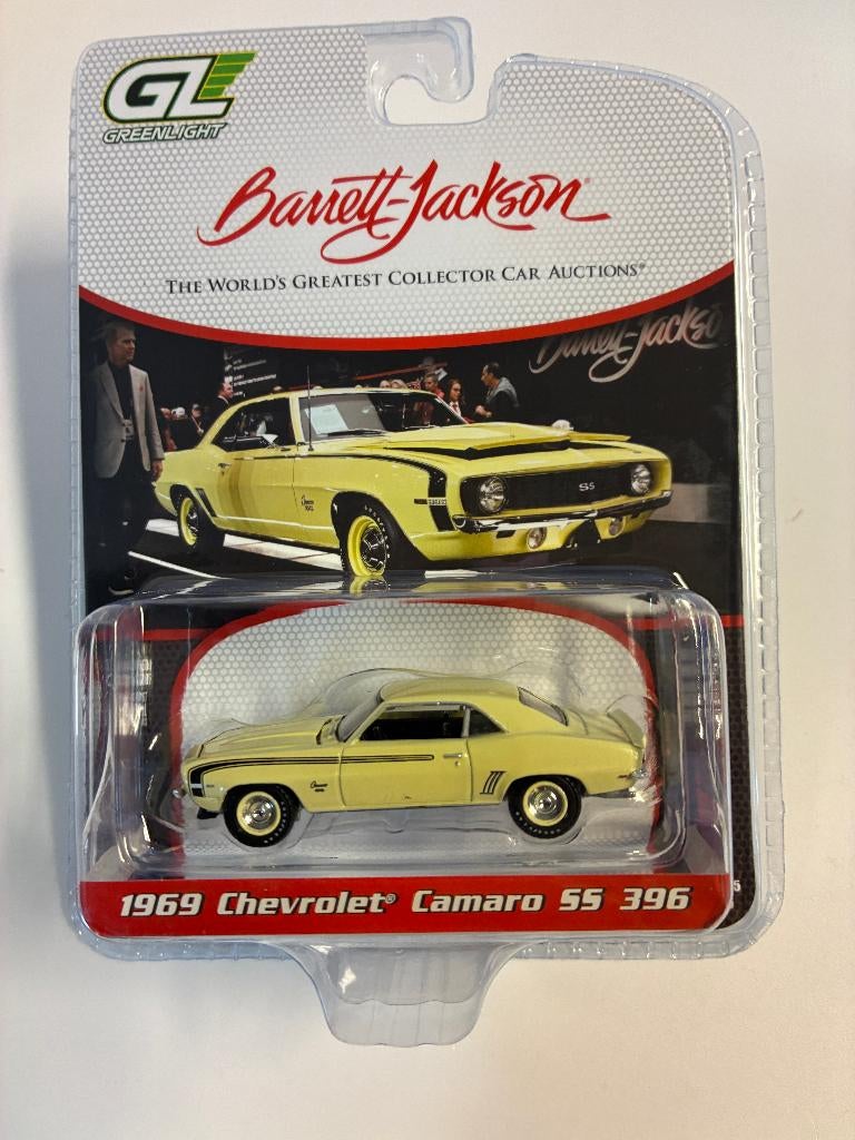 89656: Chevrolet Camaro SS 396 - 1969 - Greenlight 1:64, Auto, Nieuw, Ophalen of Verzenden, Bachsatztstr. 54 D 72131 Ofterdingen, Germany