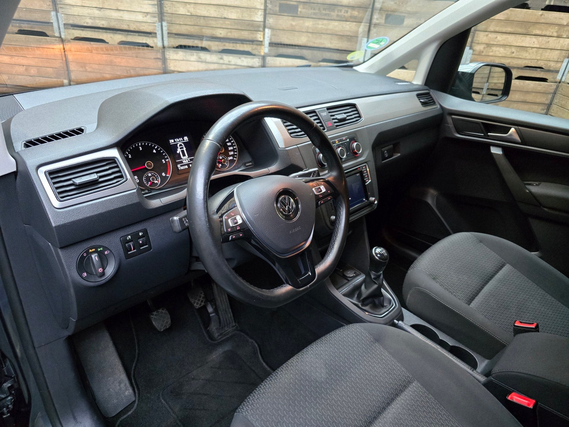 Volkswagen Caddy 2.0 TDI Comfortline DC! 5 Pers.NAVI Cruise, Auto's, Voorwielaandrijving, Gebruikt, Euro 6, 4 cilinders