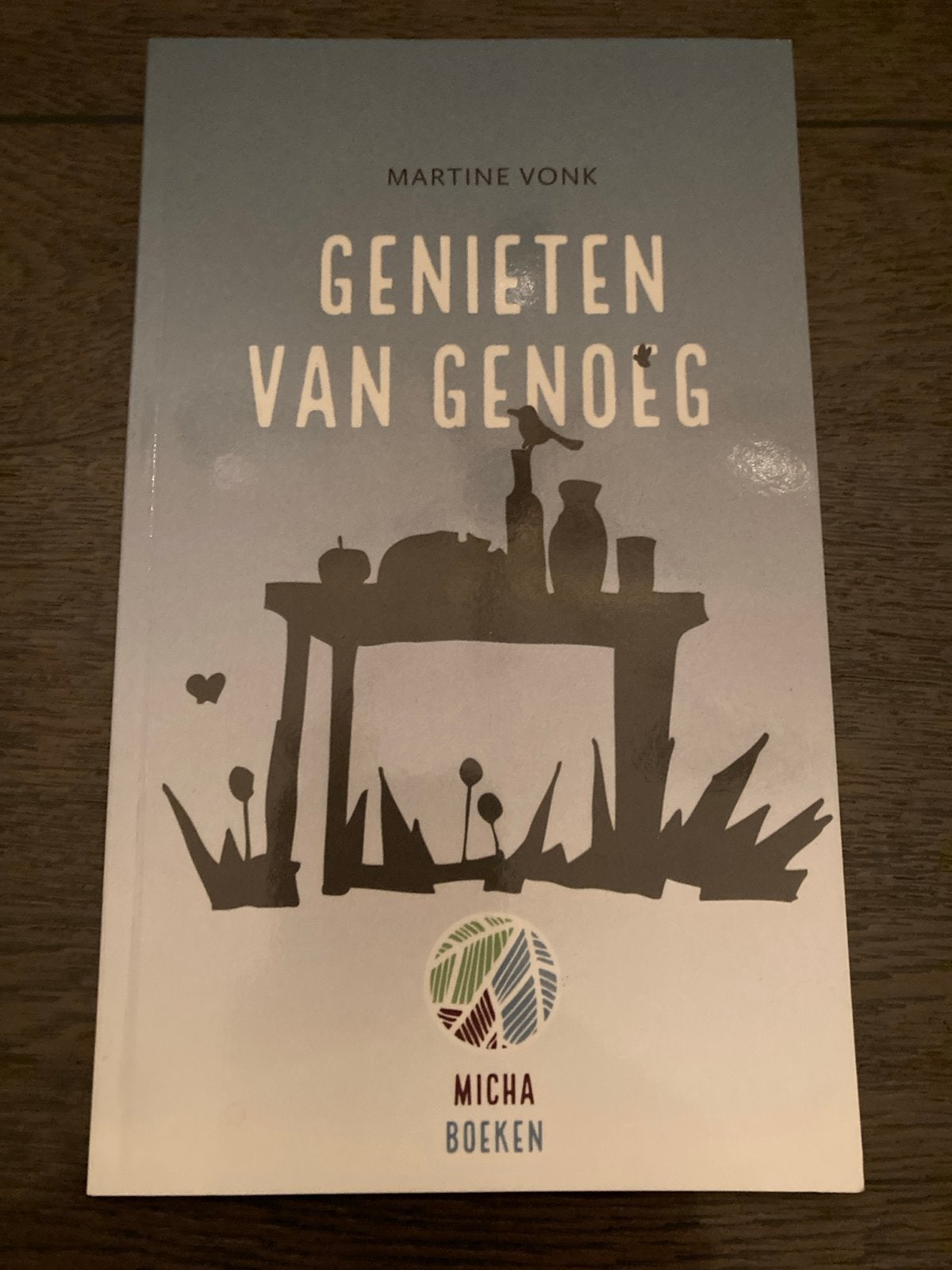 J Martine Vonk - Genieten van genoeg, Ophalen of Verzenden, Zo goed als nieuw, Martine Vonk
